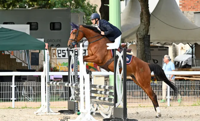 Finale Régionale SHF avec L'Impératrice Numénor., Le Chambon Fougerolles, Les Ecuries d'Angelin