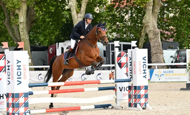 Finale Régionale SHF avec L'Impératrice Numénor., Le Chambon Fougerolles, Les Ecuries d'Angelin